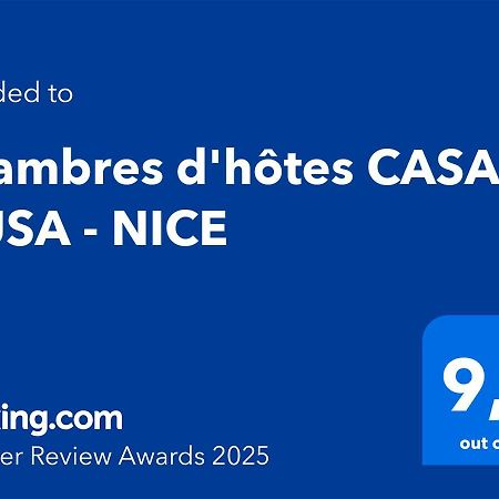 Chambres D'Hotes Casa Musa - ニース エクステリア 写真